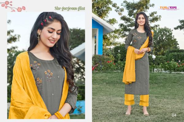 Tips & Tops Mahira 4 Designer Festive Wear Readymade Salwar 